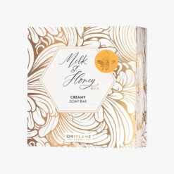 This ultra creamy soap bar is enriched with organically sourced extracts of Milk and Honey. Cleanses without drying to leave skin soft, smooth and delicately fragrant. Milk and Honey hydrate and nourish skin With added moisturising Glycerine Dermatologically tested