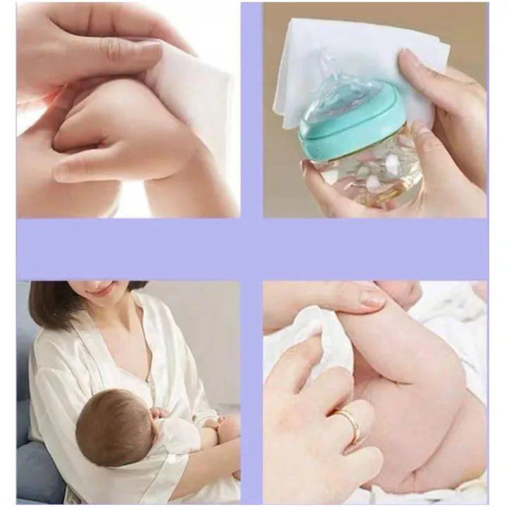 Mini Wet Wipes Pocket Tissue Paper | Soft Cleansing Baby Wipes 8pcs × 8 Packs Mini Wet Wipes Pocket Tissue Paper | Soft Cleansing Baby Wipes 8pcs × 8 Packs - Image 3