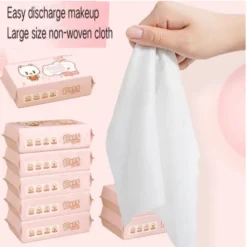 Home Page Alternative view of Mini Wet Wipes Pocket Tissue Paper | Soft Cleansing Baby Wipes 8pcs × 8 Packs