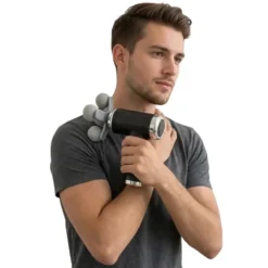 5 Head Massage Gun BLD-780 | Rechargeable Deep Tissue Muscle Massager | 9 Massage Heads | 6 Speed Levels | Random Color 5 Head Massage Gun BLD-780 | Rechargeable Deep Tissue Muscle Massager | 9 Massage Heads | 6 Speed Levels | Random Color - Image 3