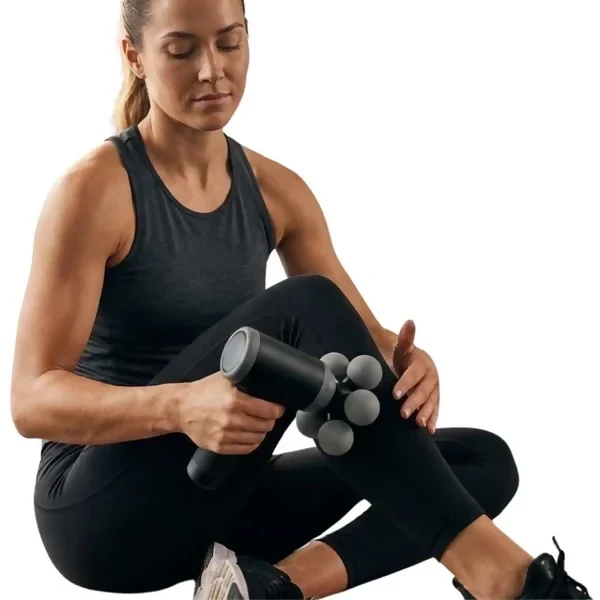 5 Head Massage Gun BLD-780 | Rechargeable Deep Tissue Muscle Massager | 9 Massage Heads | 6 Speed Levels | Random Color 5 Head Massage Gun BLD-780 | Rechargeable Deep Tissue Muscle Massager | 9 Massage Heads | 6 Speed Levels | Random Color - Image 5