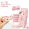 Mini Wet Wipes Pocket Tissue Paper | Soft Cleansing Baby Wipes 8pcs × 8 Packs Mini Wet Wipes Pocket Tissue Paper | Soft Cleansing Baby Wipes 8pcs × 8 Packs