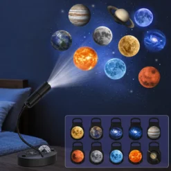 Planet Galaxy Projector with 6 Lenses