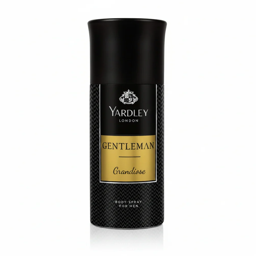 Yardley London Gentleman Grandiose Body Spray for Men 150ml Yardley London Gentleman Grandiose Body Spray for Men 150ml