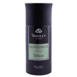 Yardley London Gentleman Urbane Body Spray for Men 150ml – Fresh & Modern Fragrance