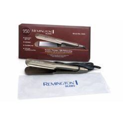 High-Heat Styling: Designed for efficient hair straightening and styling. Keratin Therapy & Silk Technology: Helps create a smooth, sleek and polished-looking finish. Ceramic Plates: Helps provide even heat distribution and smooth gliding through the hair. Straight & Sleek Look: Ideal for creating smooth, straight hairstyles. Fast Heating: Convenient for quick everyday styling. Easy to Use: Comfortable design for simple home hair styling. Versatile Styling: Suitable for straightening and creating different sleek hairstyles. Suitable for Various Hair Types: Use an appropriate heat level according to your hair type. Compact Design: Easy to store and convenient for home or travel use.